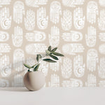 Bohemian Spirit Hands Wallpaper - C273 - WallTrend