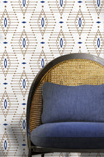 Boho Geometric Wallpaper / Peel and Stick Wallpaper Removable Wallpaper Home Decor Wall Art Wall Decor Room Decor - C837 - WallTrend