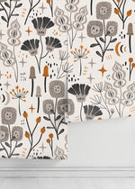 Botanical Autumn Harmony Wallpaper - D395 - WallTrend