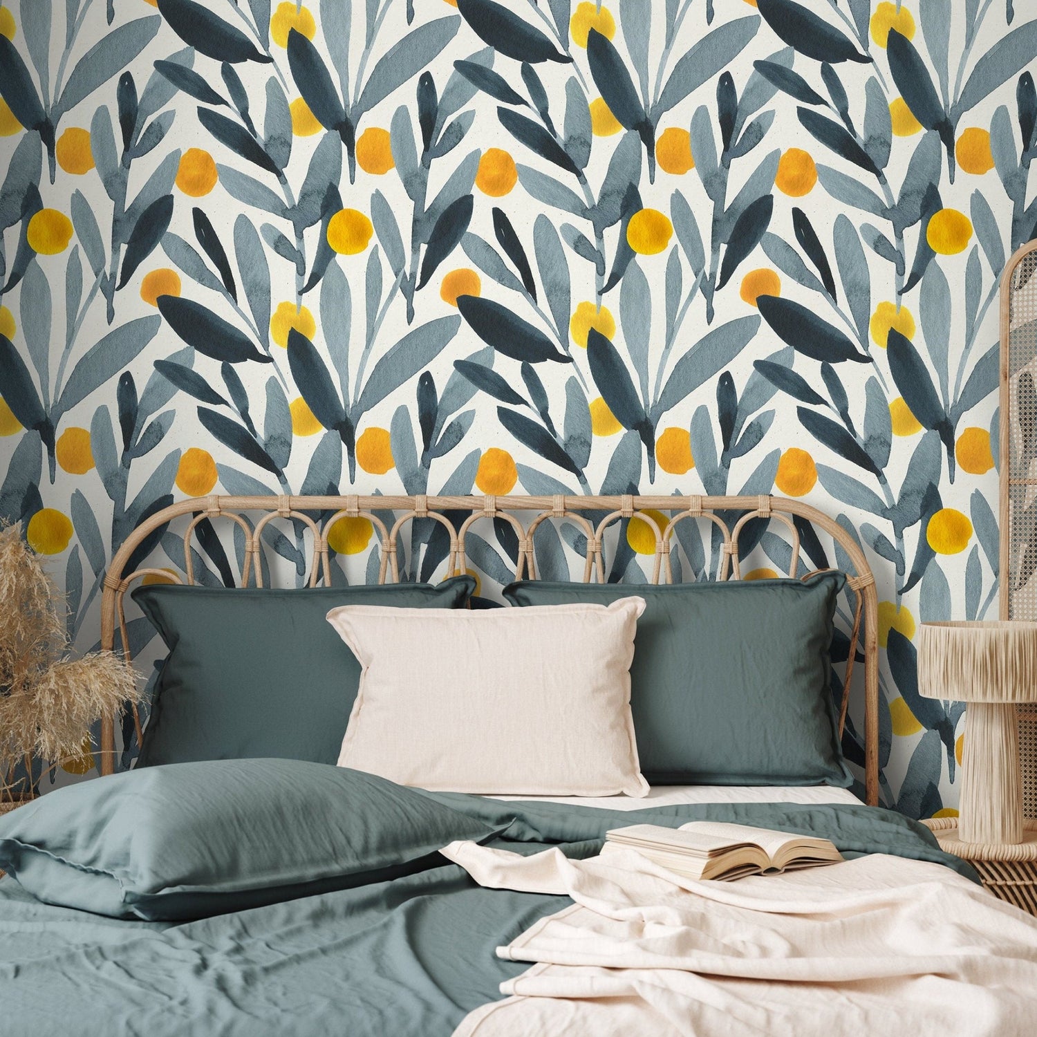 Botanical Bliss Wallpaper - A401 - WallTrend