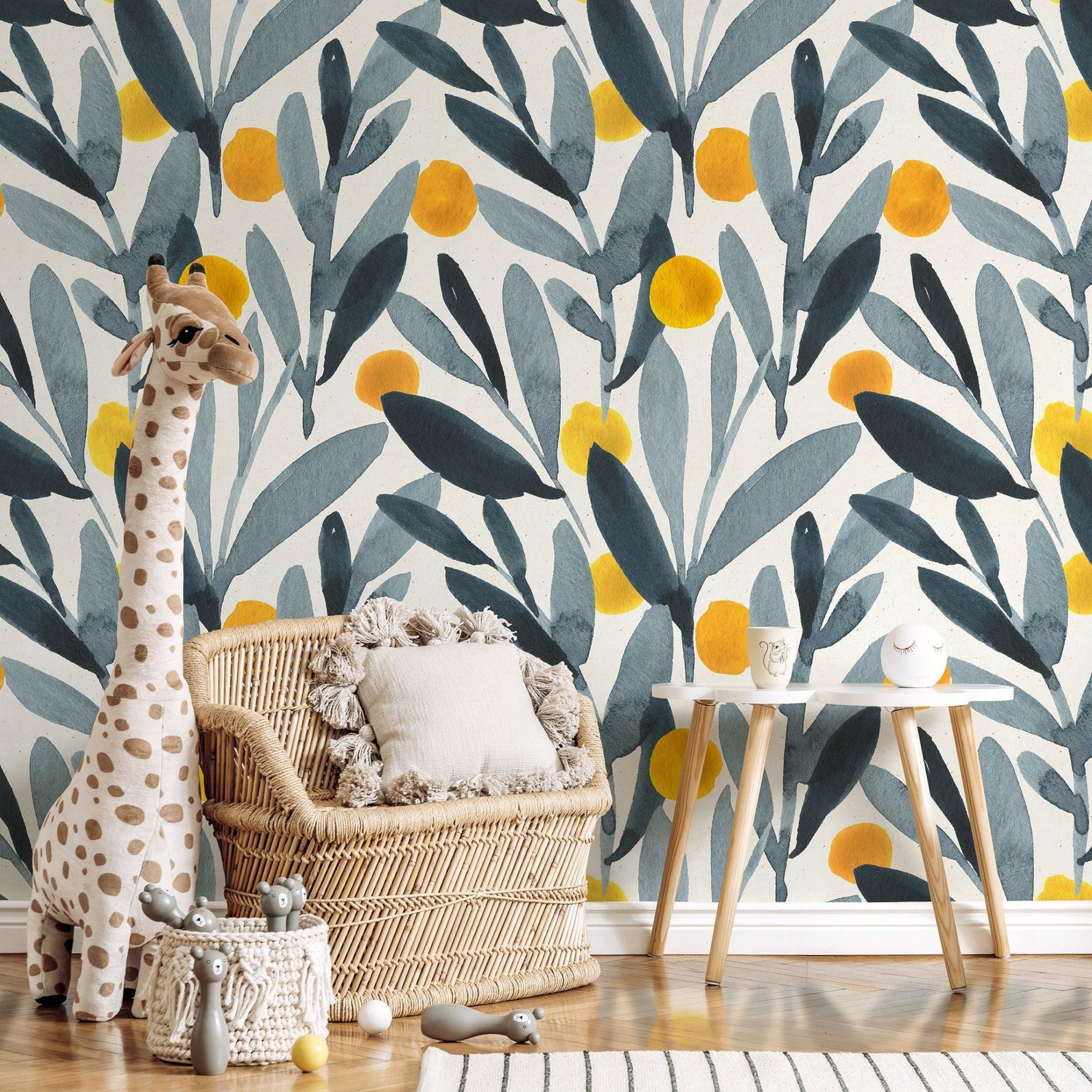 Botanical Bliss Wallpaper - A401 - WallTrend