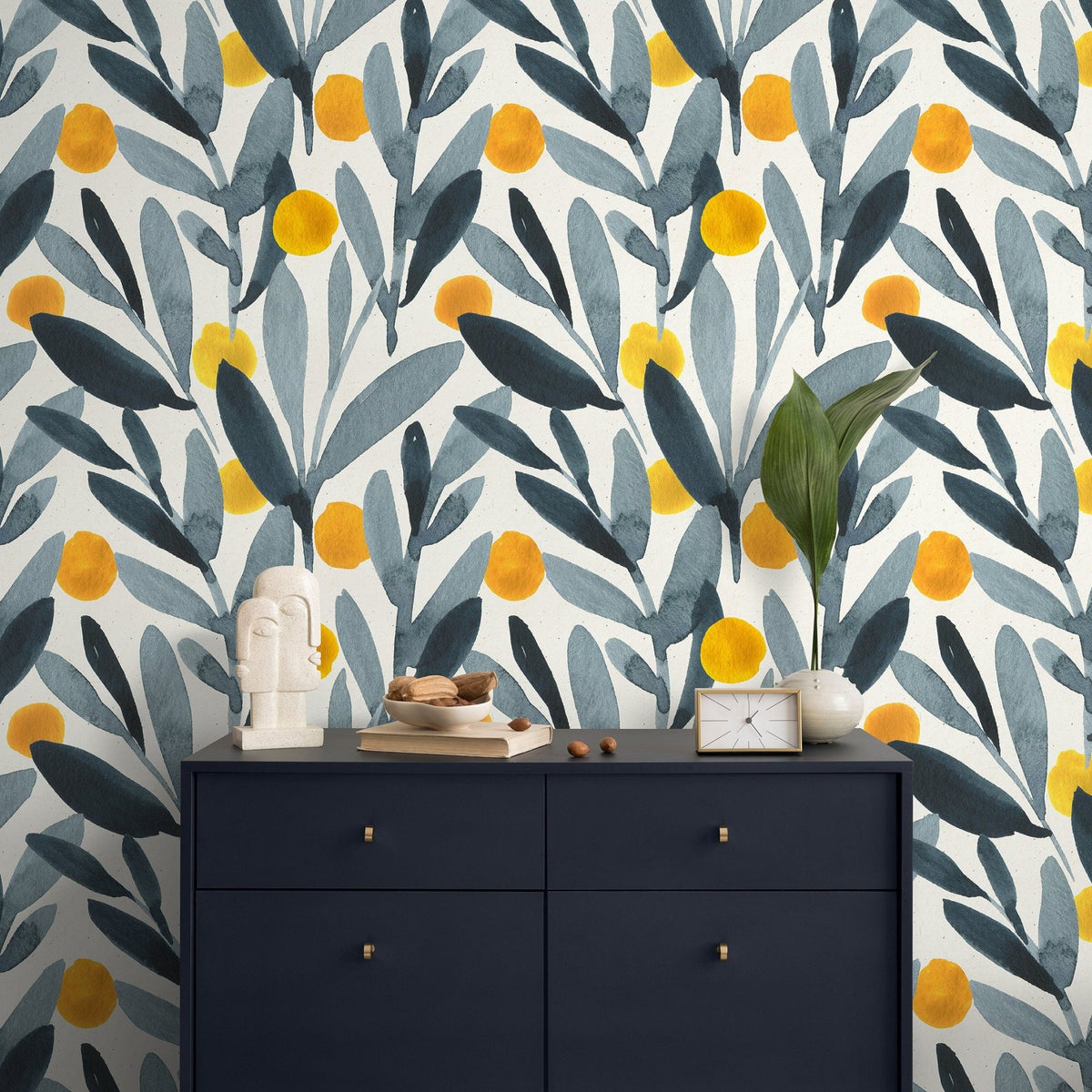 Botanical Bliss Wallpaper - A401 - WallTrend