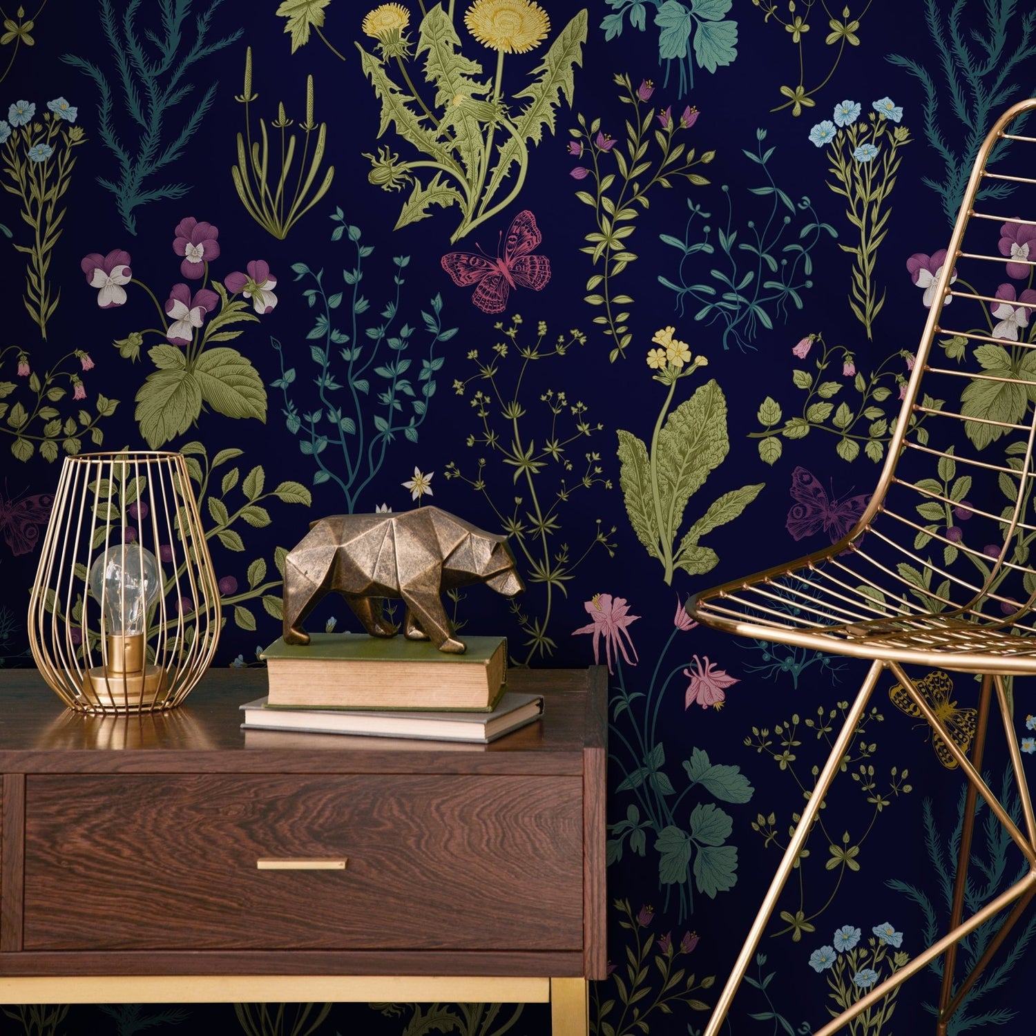 Botanical Bliss Wallpaper - B506 - WallTrend