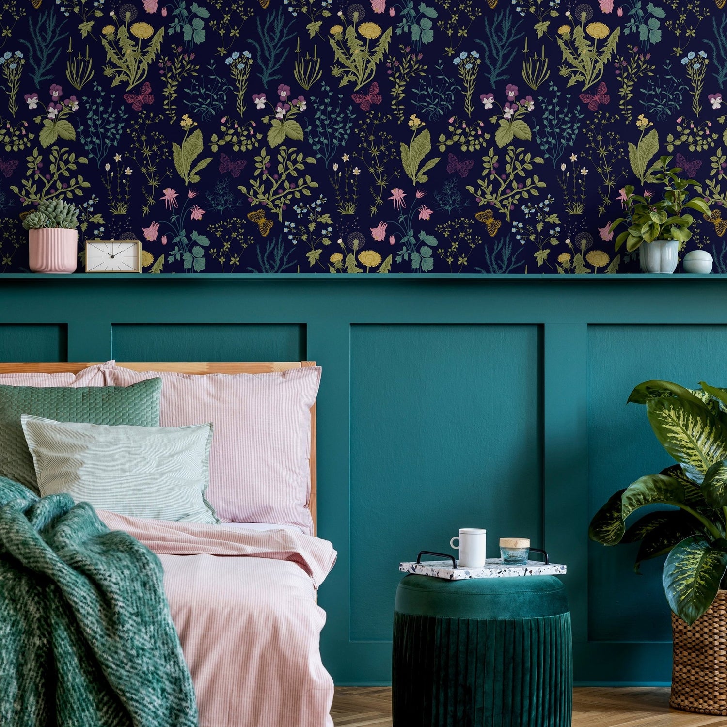 Botanical Bliss Wallpaper - B506 - WallTrend