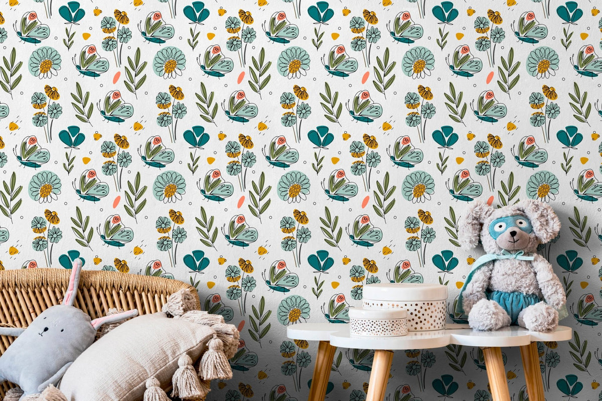 Botanical Bliss Wallpaper - B984 - WallTrend