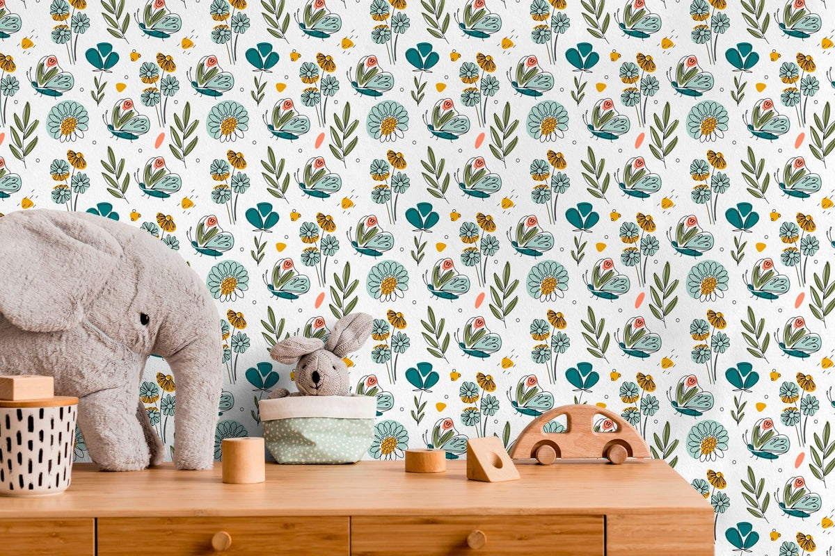 Botanical Bliss Wallpaper - B984 - WallTrend