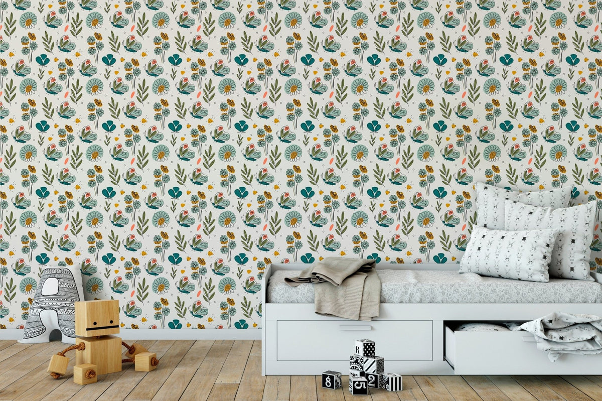 Botanical Bliss Wallpaper - B984 - WallTrend