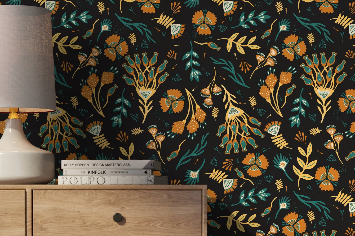 Botanical Bliss Wallpaper - D360 - WallTrend