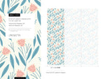 Botanical Bliss Wallpaper - D390 - WallTrend