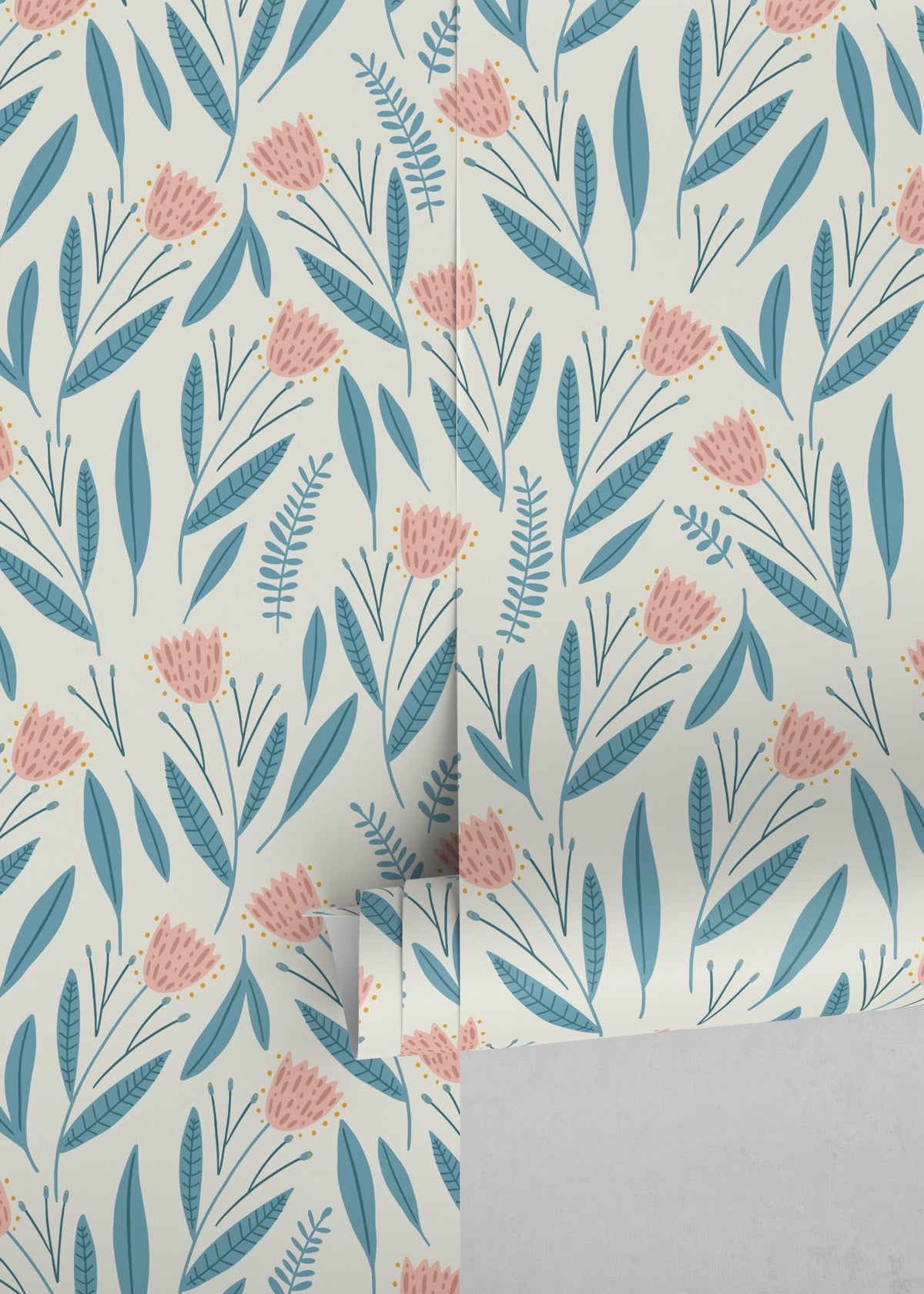 Botanical Bliss Wallpaper - D390 - WallTrend