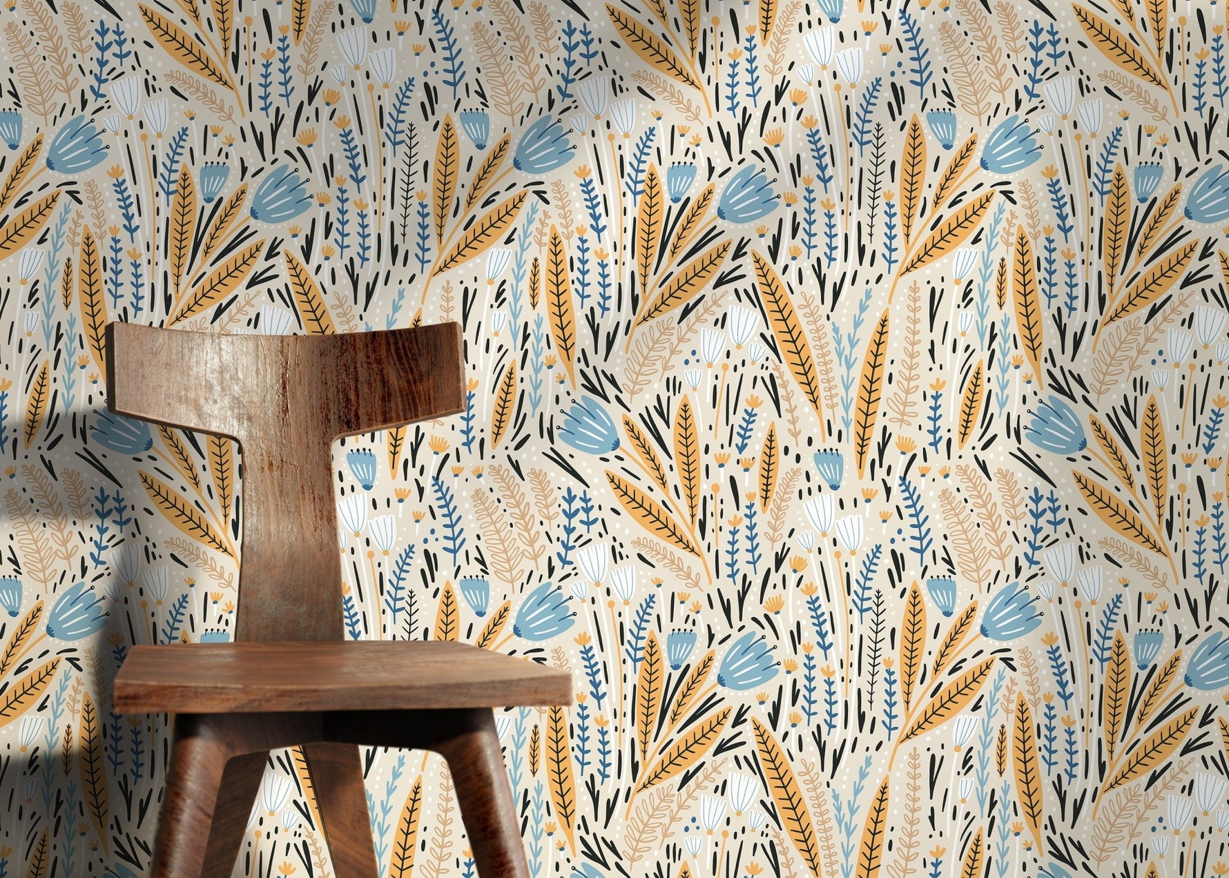 Botanical Bliss Wallpaper - D397 - WallTrend