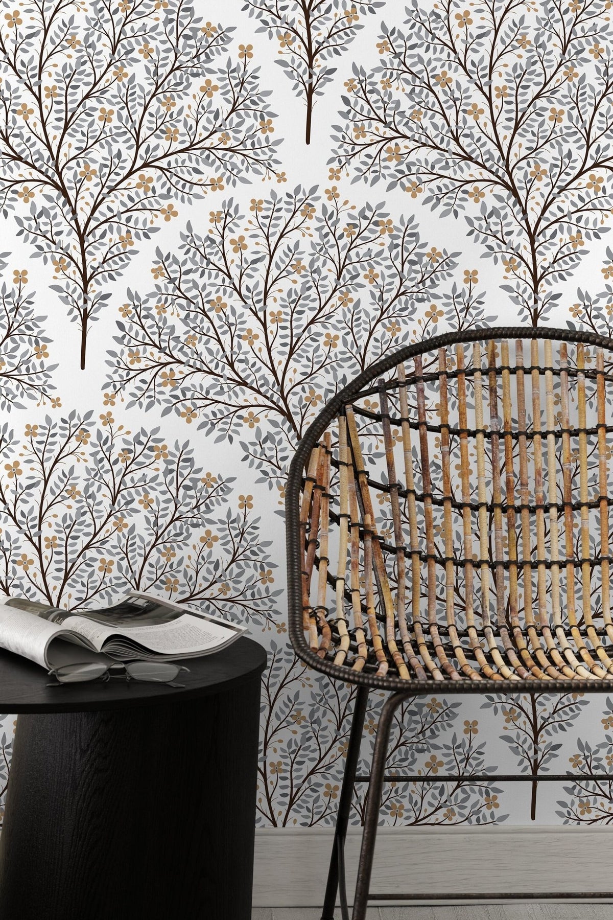 Botanical Branches Wallpaper - C810 - WallTrend