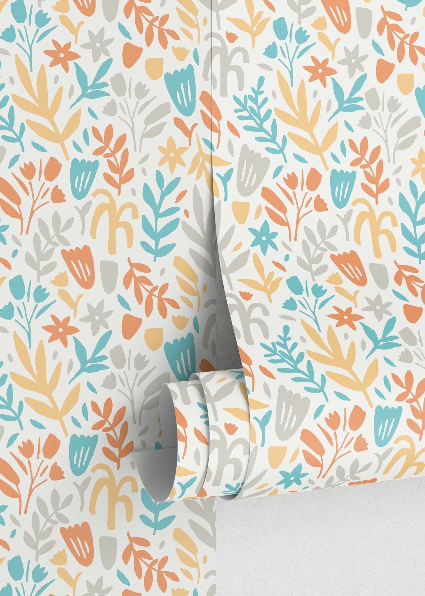 Botanical Breeze Wallpaper - D369 - WallTrend