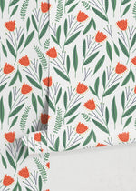 Botanical Breeze Wallpaper - D387 - WallTrend