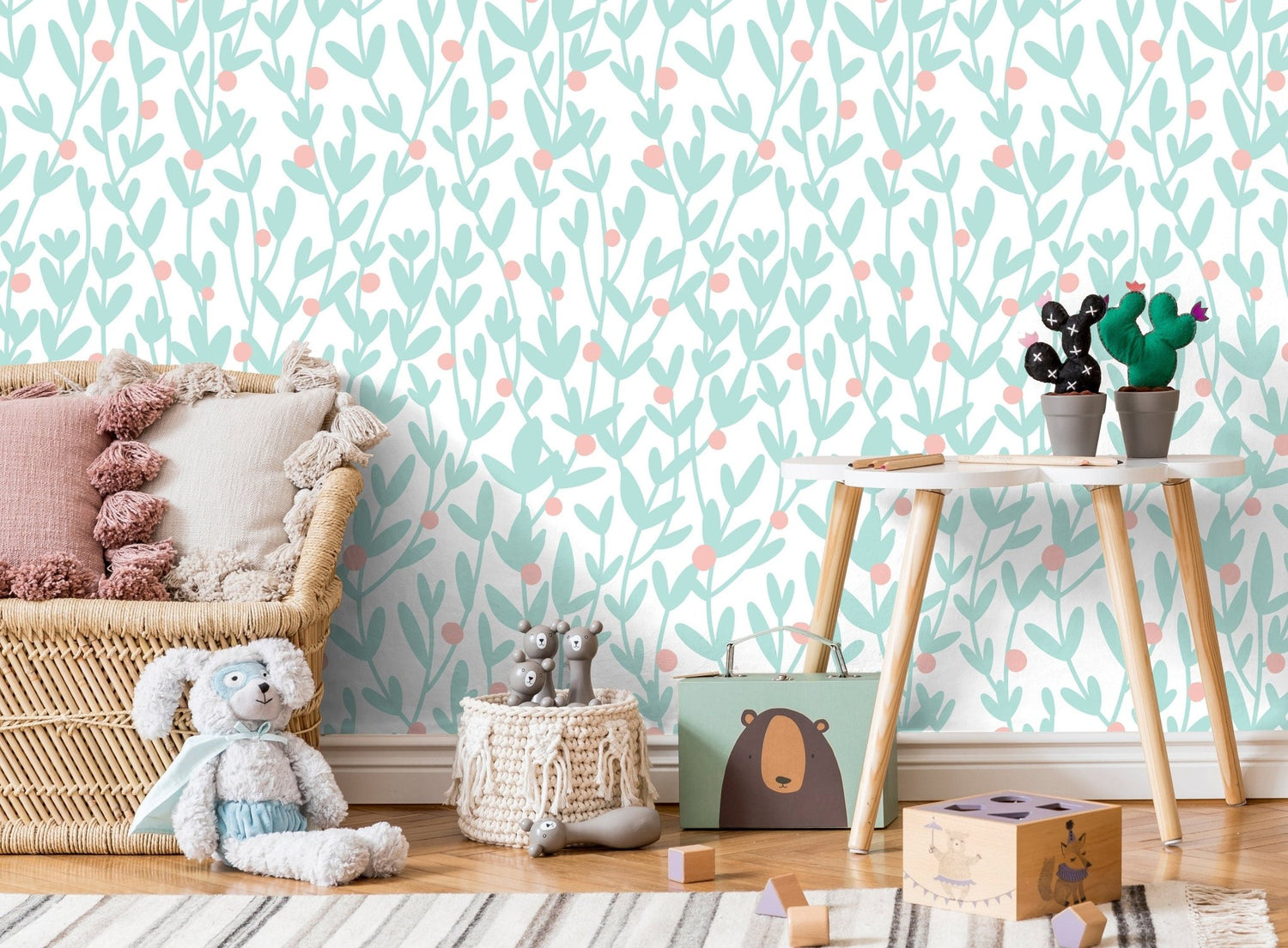 Botanical Breeze Wallpaper - X179 - WallTrend