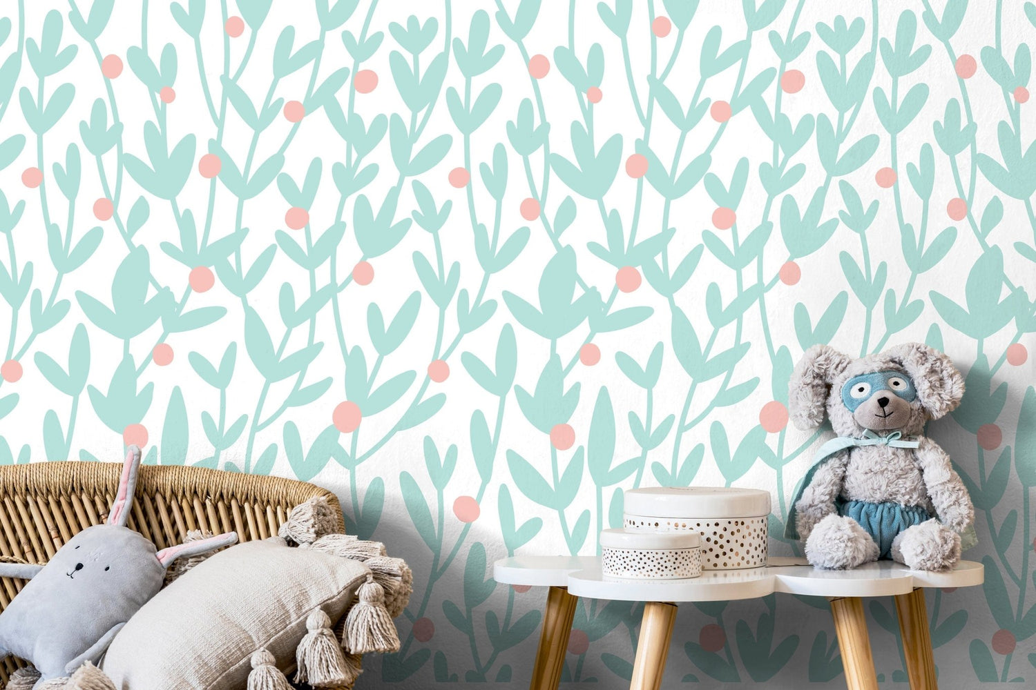 Botanical Breeze Wallpaper - X179 - WallTrend