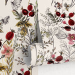 Botanical Butterfly Medley Wallpaper - A494 - WallTrend