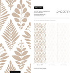 Botanical Charm Wallpaper - D182 - WallTrend