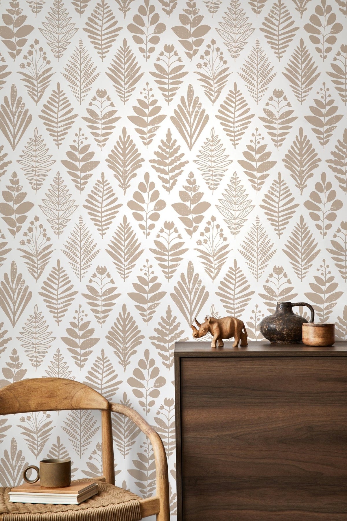 Botanical Charm Wallpaper - D182 - WallTrend