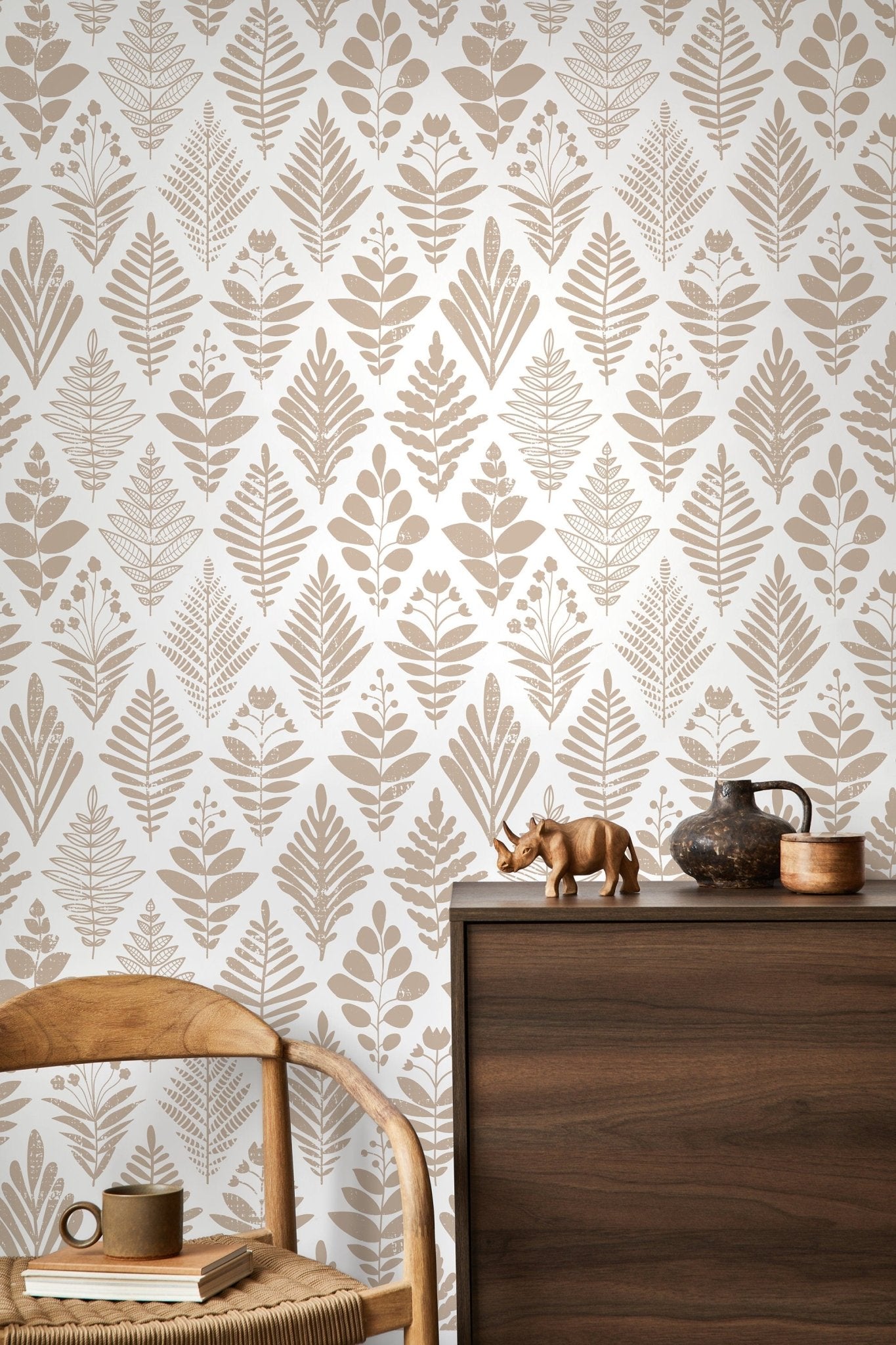 Botanical Charm Wallpaper - D182 - WallTrend