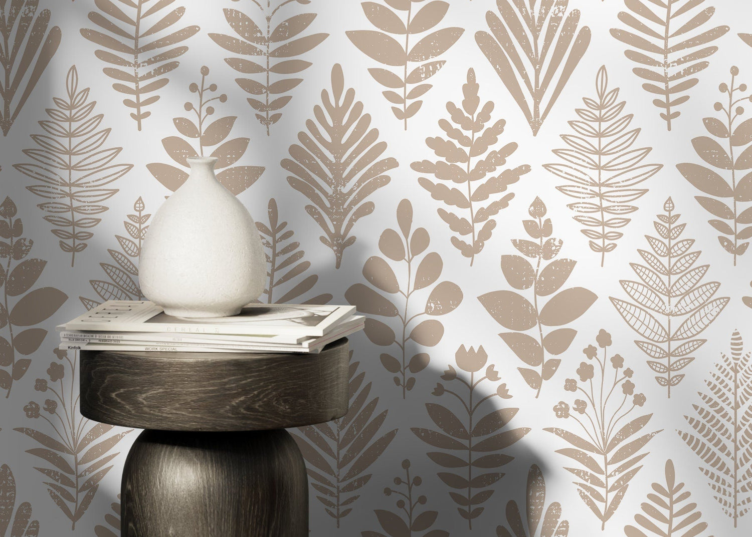 Botanical Charm Wallpaper - D182 - WallTrend