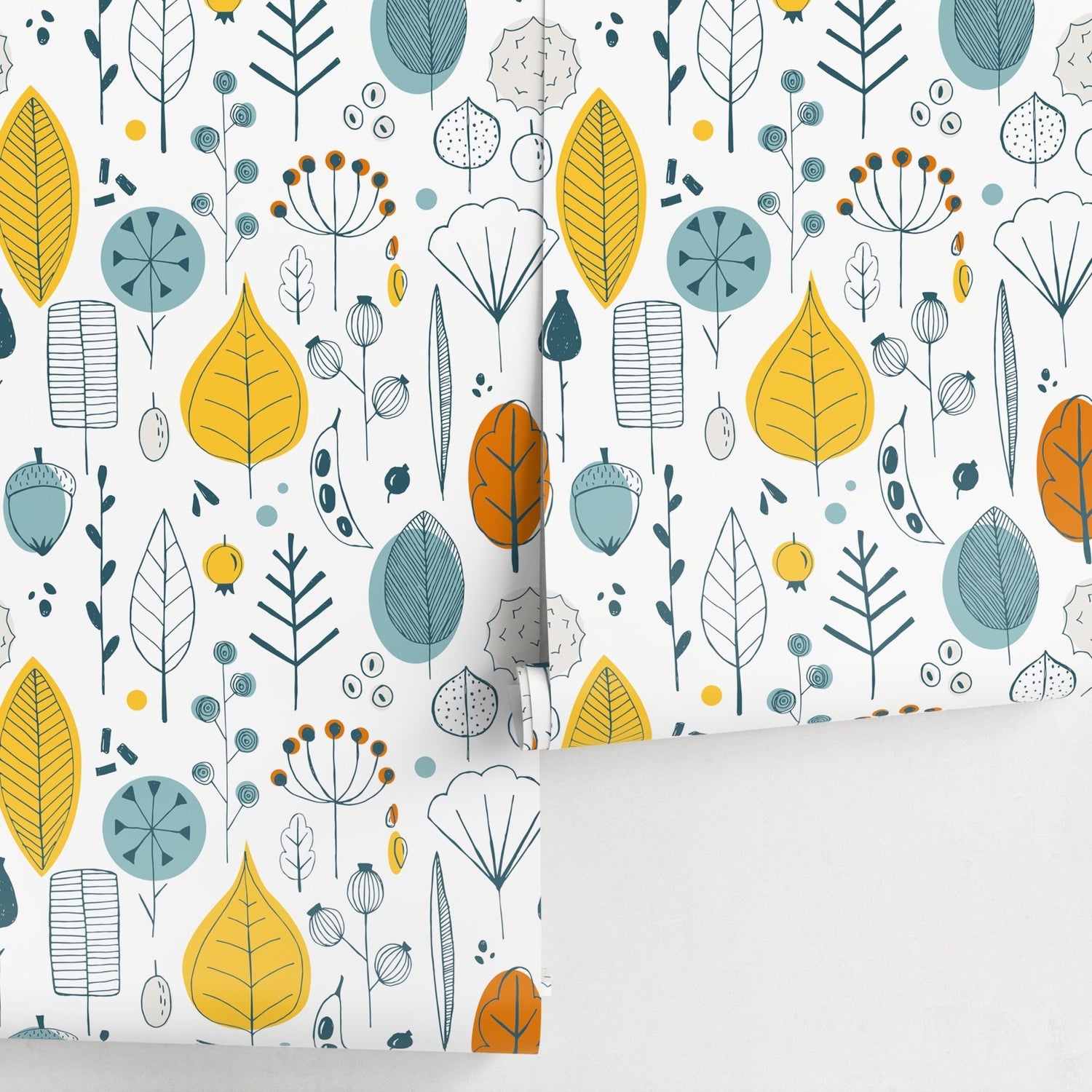 Botanical Delight Wallpaper - A398 - WallTrend