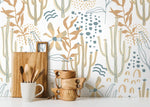 Botanical Desert Blooms Wallpaper - D314 - WallTrend