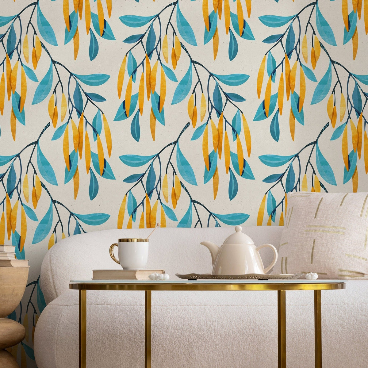 Botanical Elegance Wallpaper - A098 - WallTrend