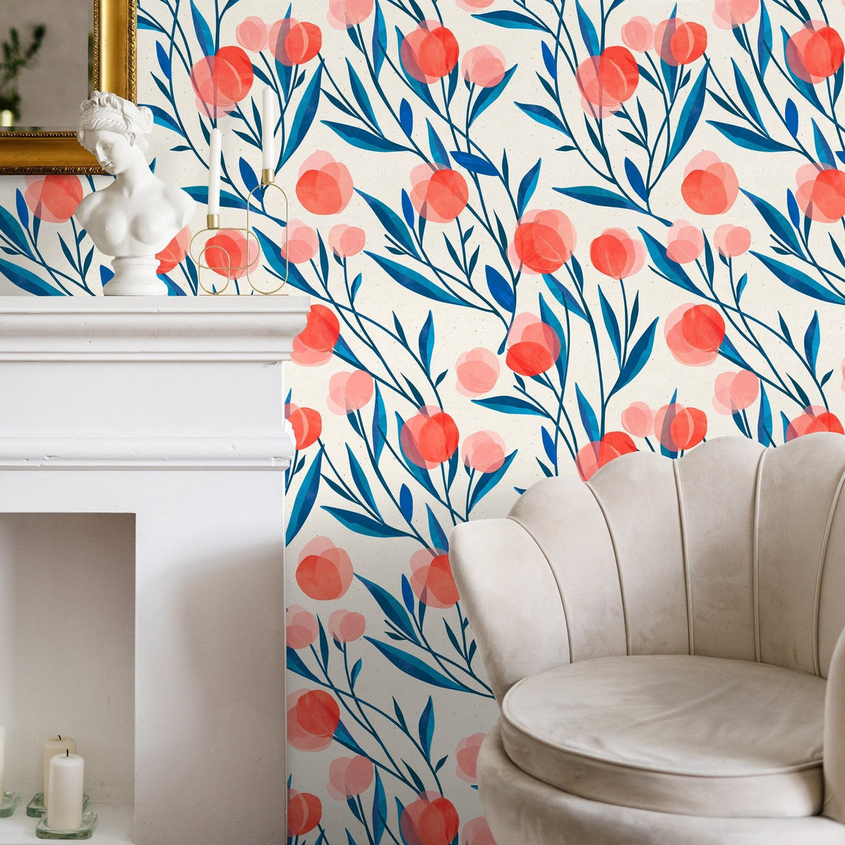 Botanical Elegance Wallpaper - A323 - WallTrend