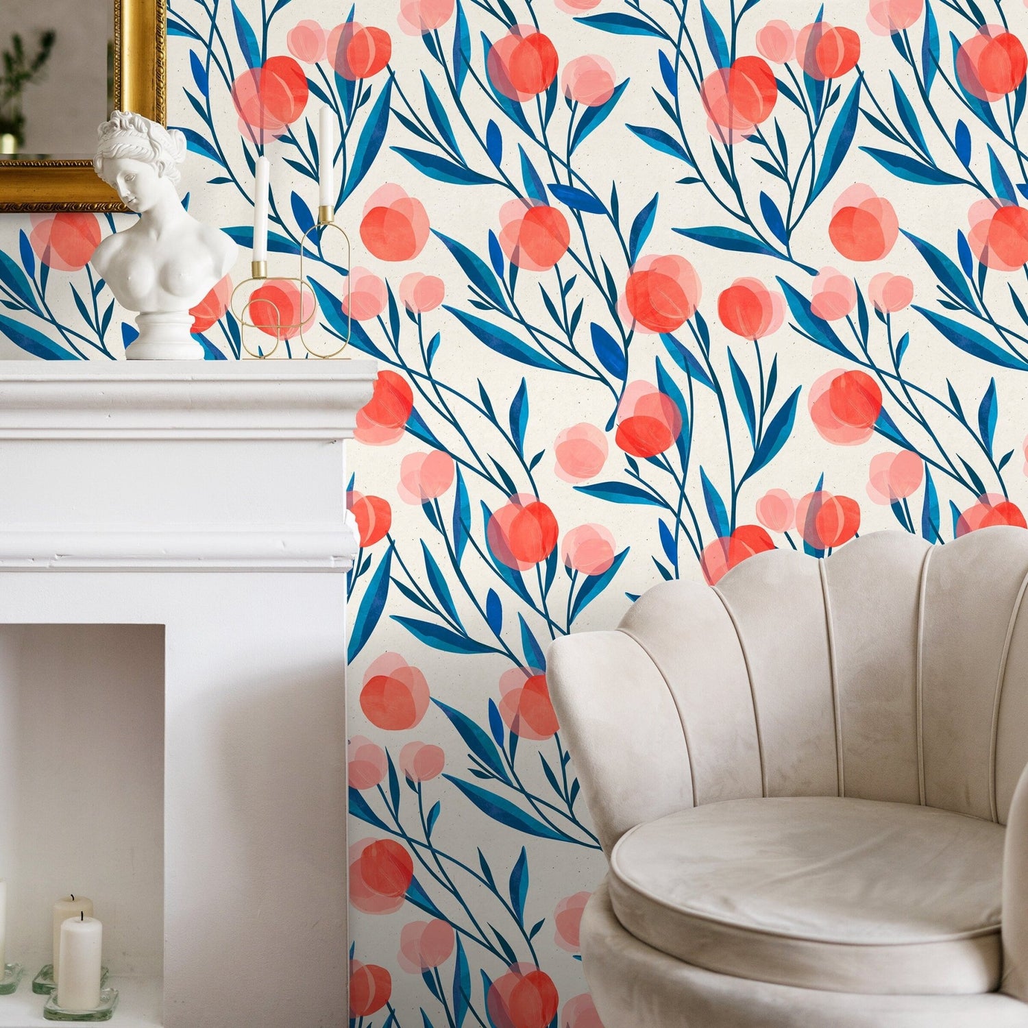 Botanical Elegance Wallpaper - A323 - WallTrend