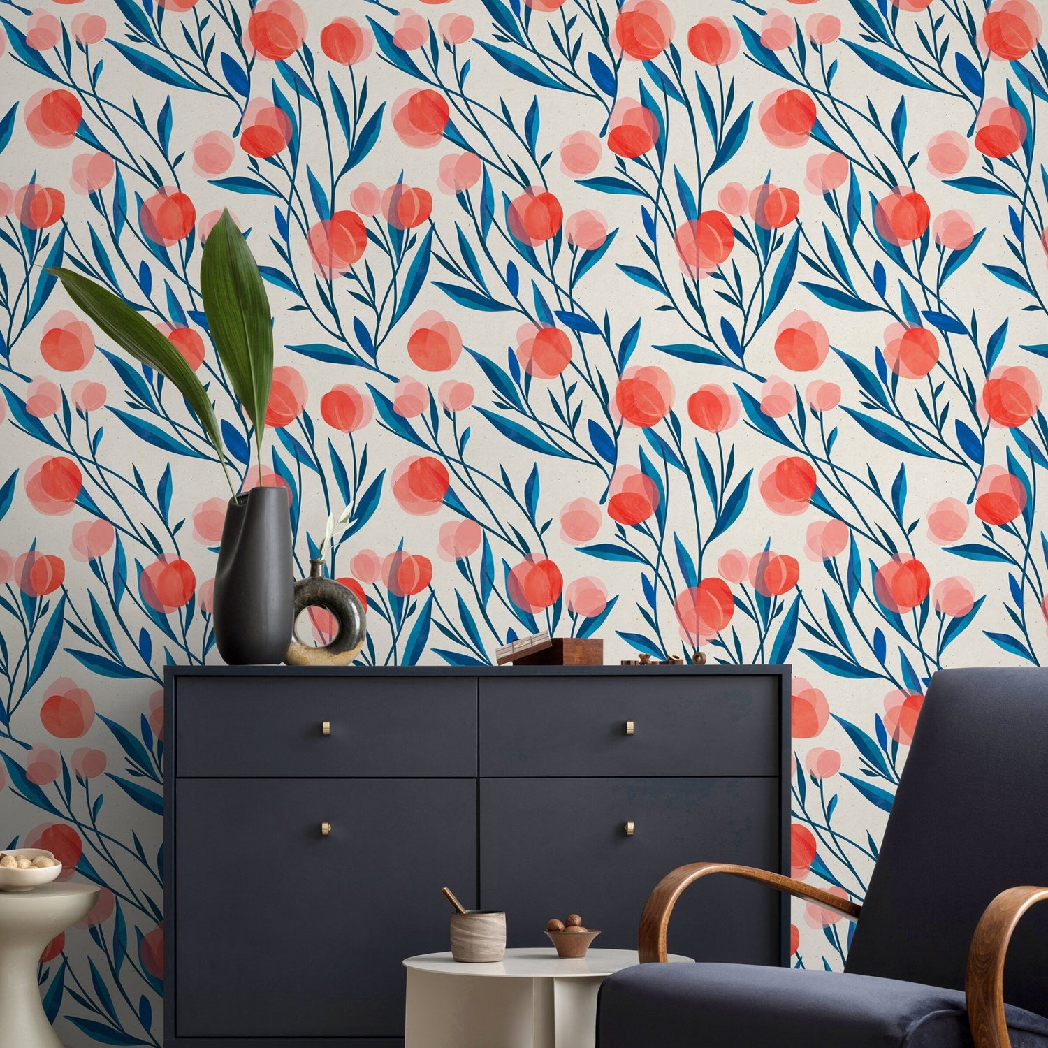 Botanical Elegance Wallpaper - A323 - WallTrend