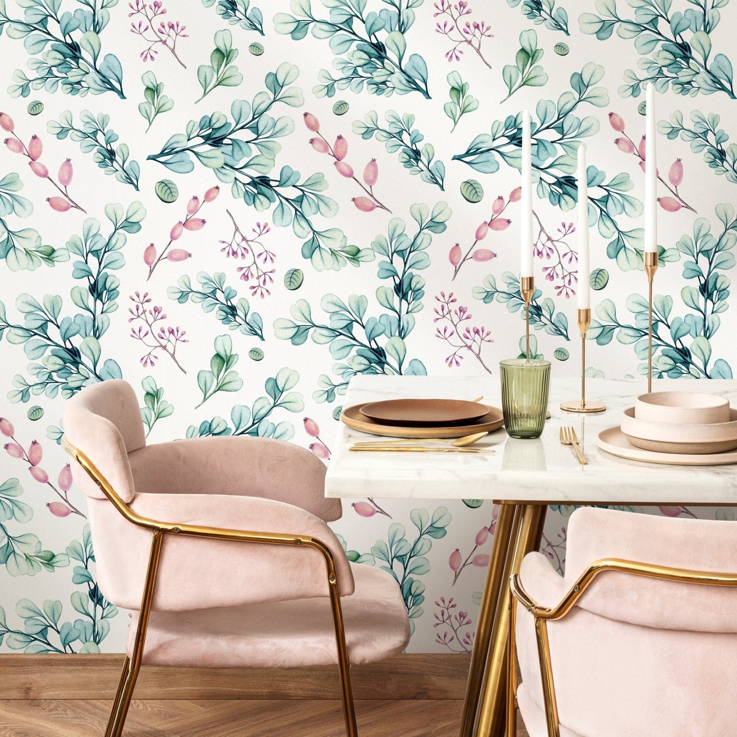 Botanical Elegance Wallpaper - A758 - WallTrend