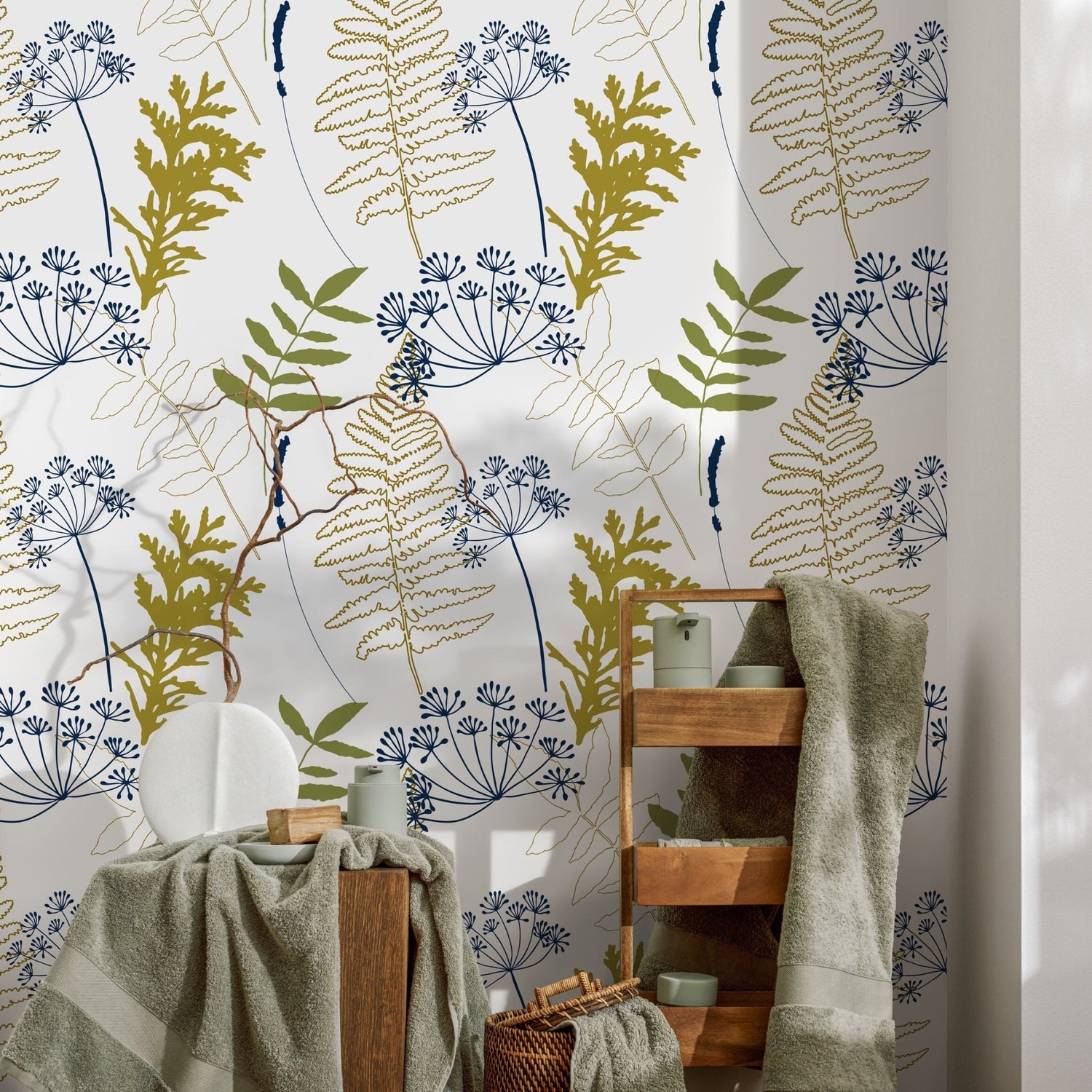 Botanical Elegance Wallpaper - A870 - WallTrend