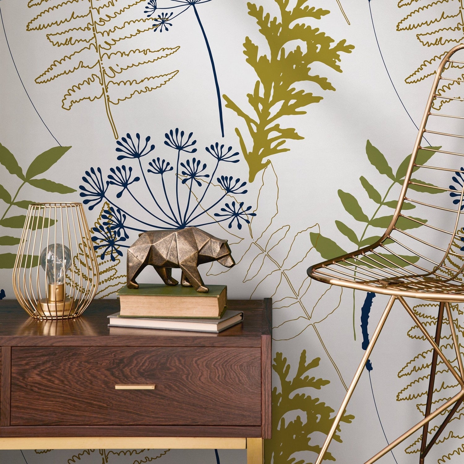 Botanical Elegance Wallpaper - A870 - WallTrend