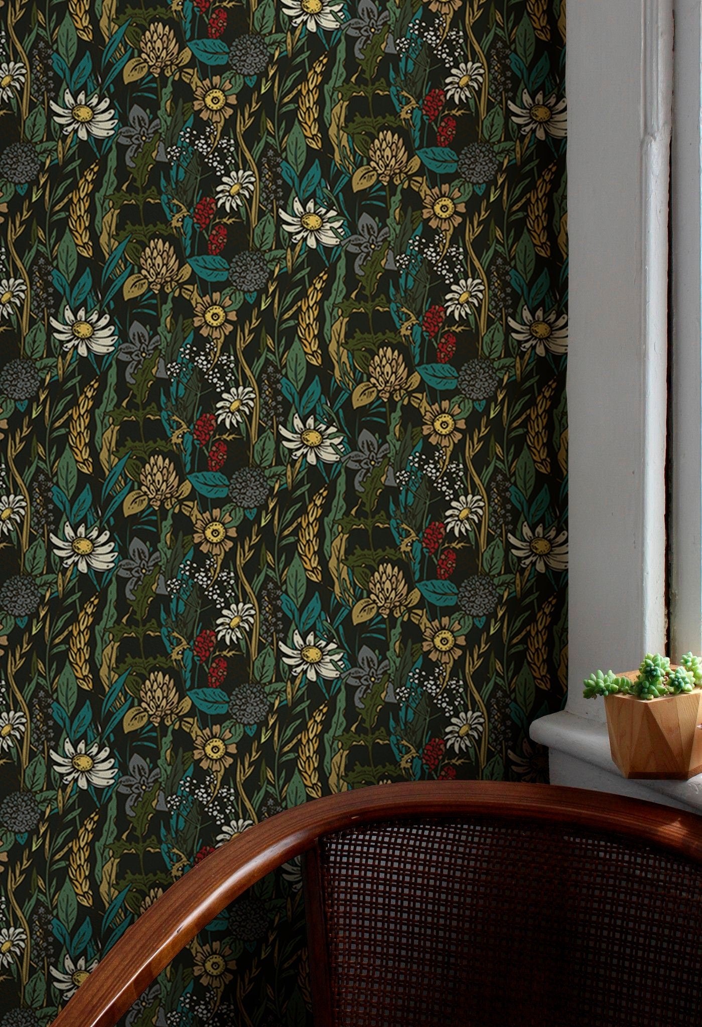 Botanical Elegance Wallpaper - B360 - WallTrend