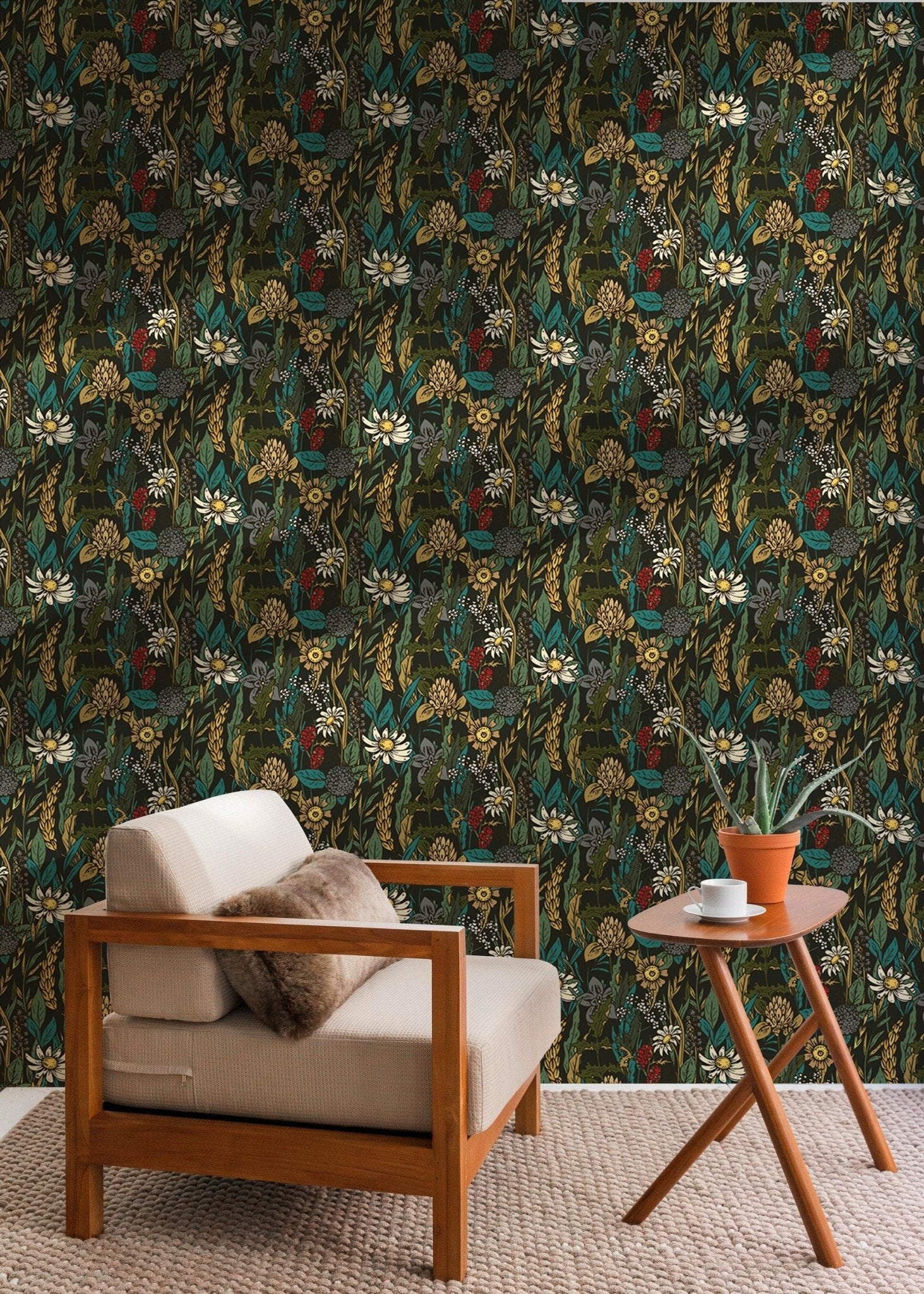 Botanical Elegance Wallpaper - B360 - WallTrend