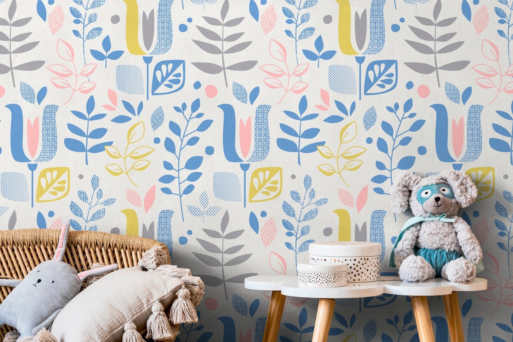 Botanical Elegance Wallpaper - B384 - WallTrend