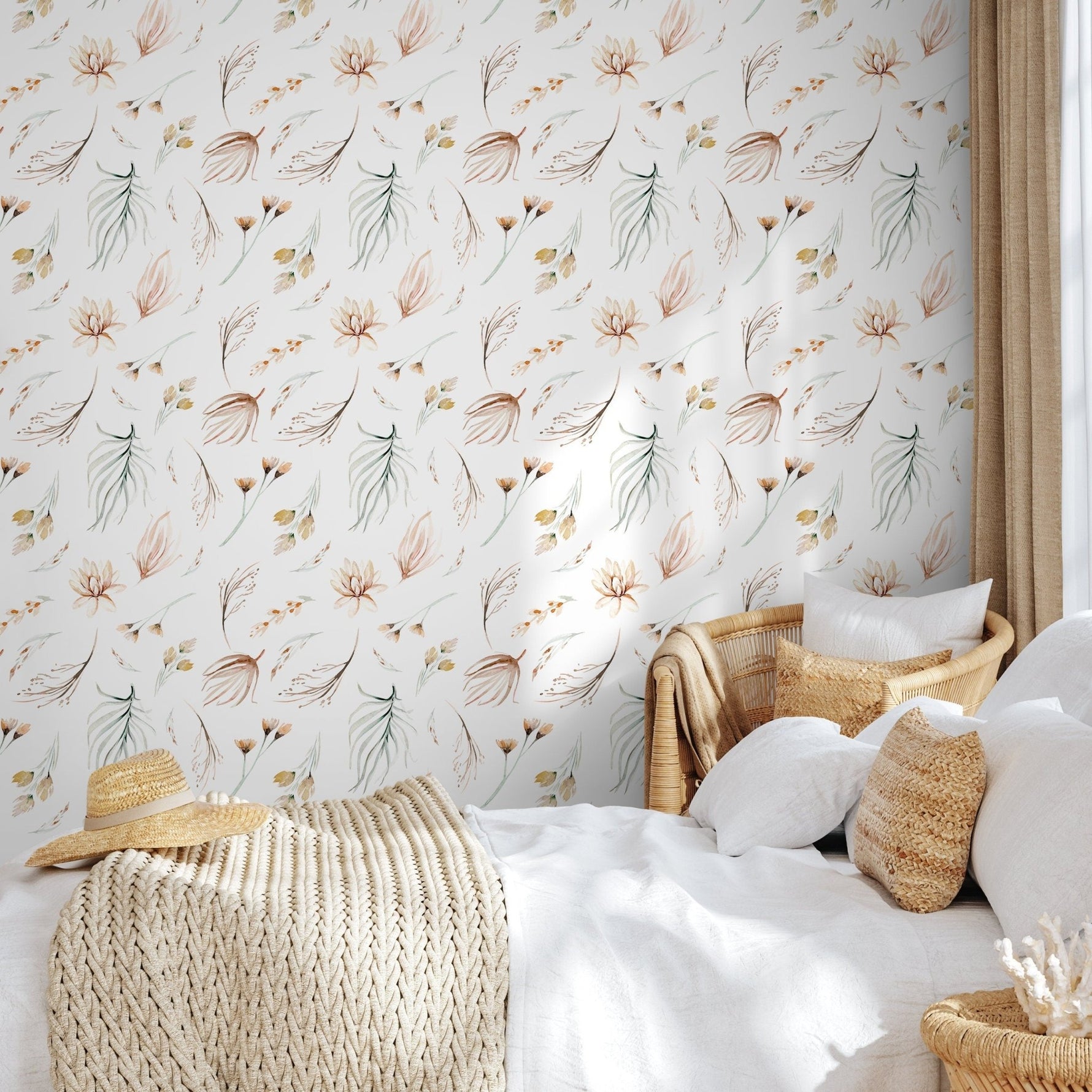 Botanical Elegance Wallpaper - B519 - WallTrend