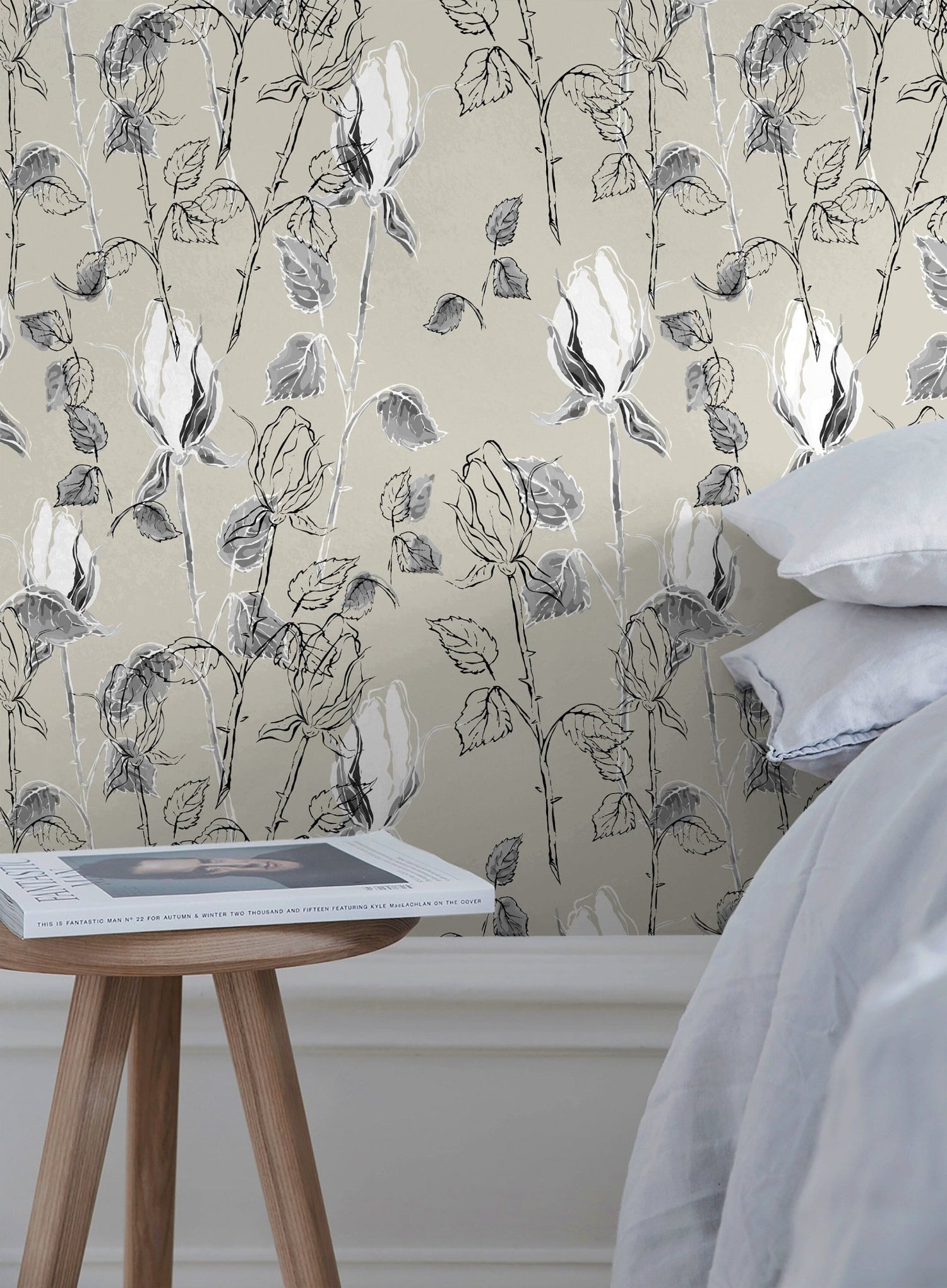 Botanical Elegance Wallpaper - B593 - WallTrend