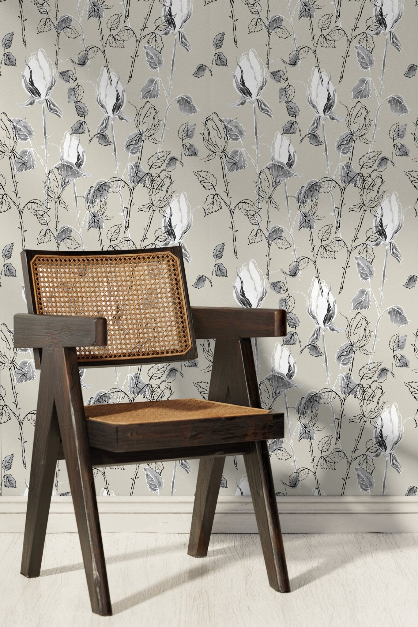 Botanical Elegance Wallpaper - B593 - WallTrend