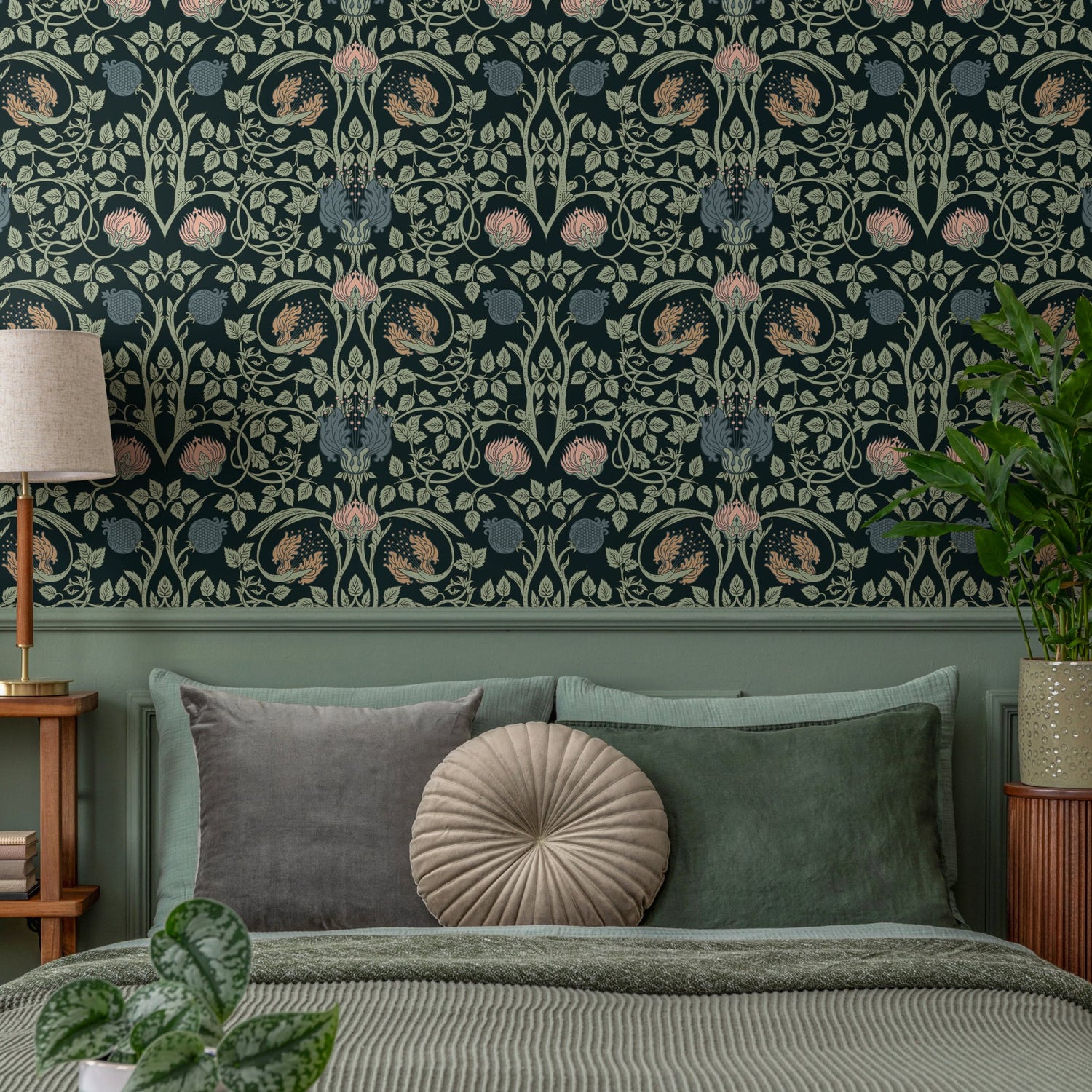 Botanical Elegance Wallpaper - B919 - WallTrend