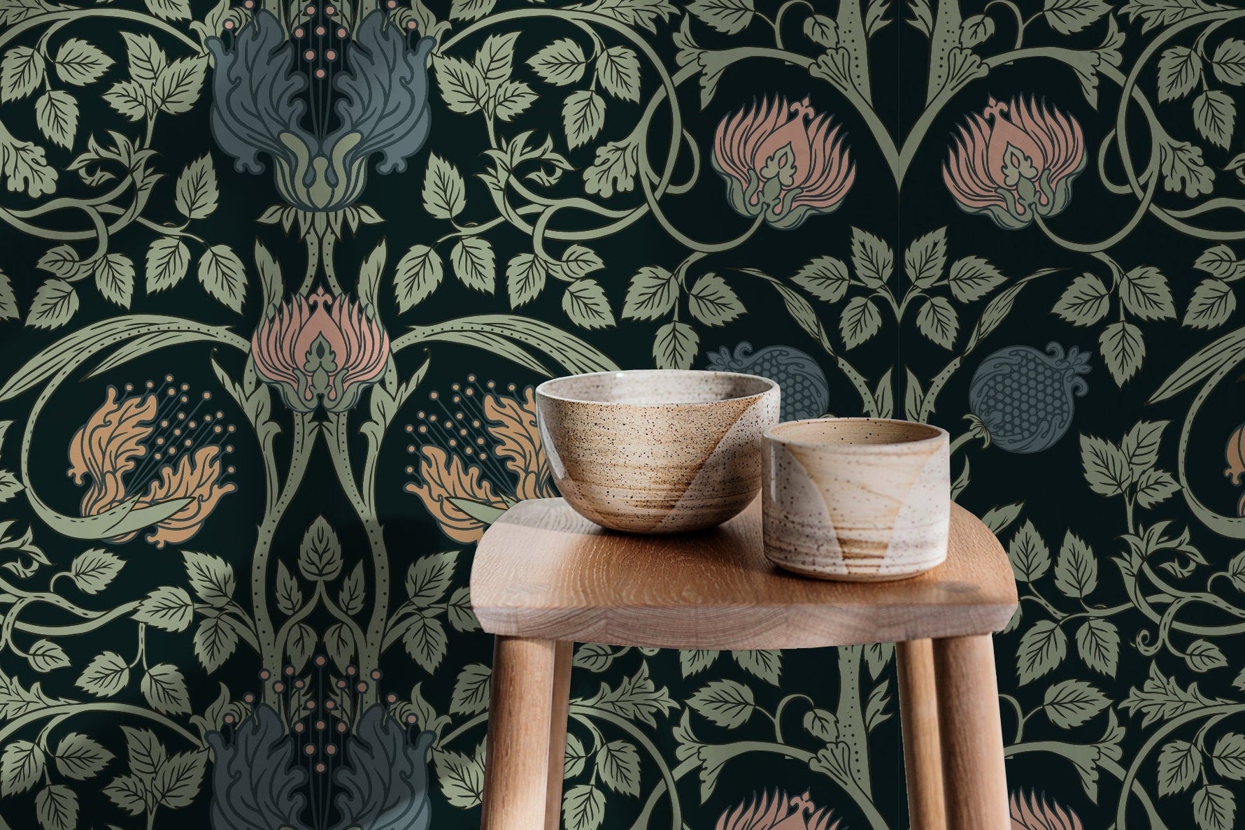 Botanical Elegance Wallpaper - B919 - WallTrend