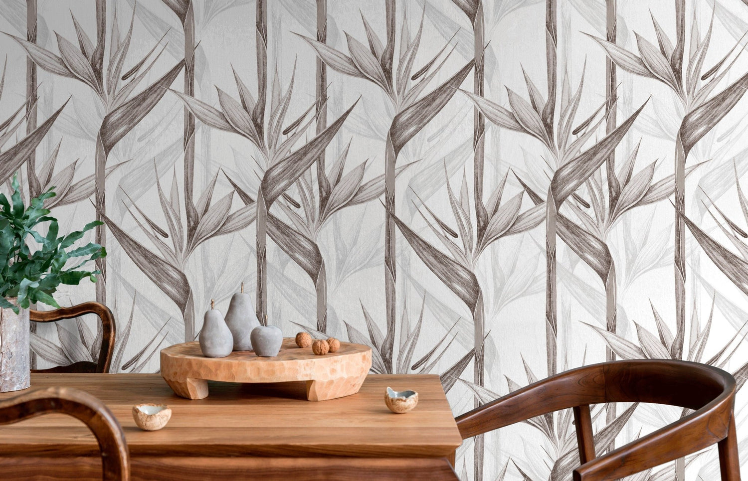 Botanical Elegance Wallpaper - C004 - WallTrend