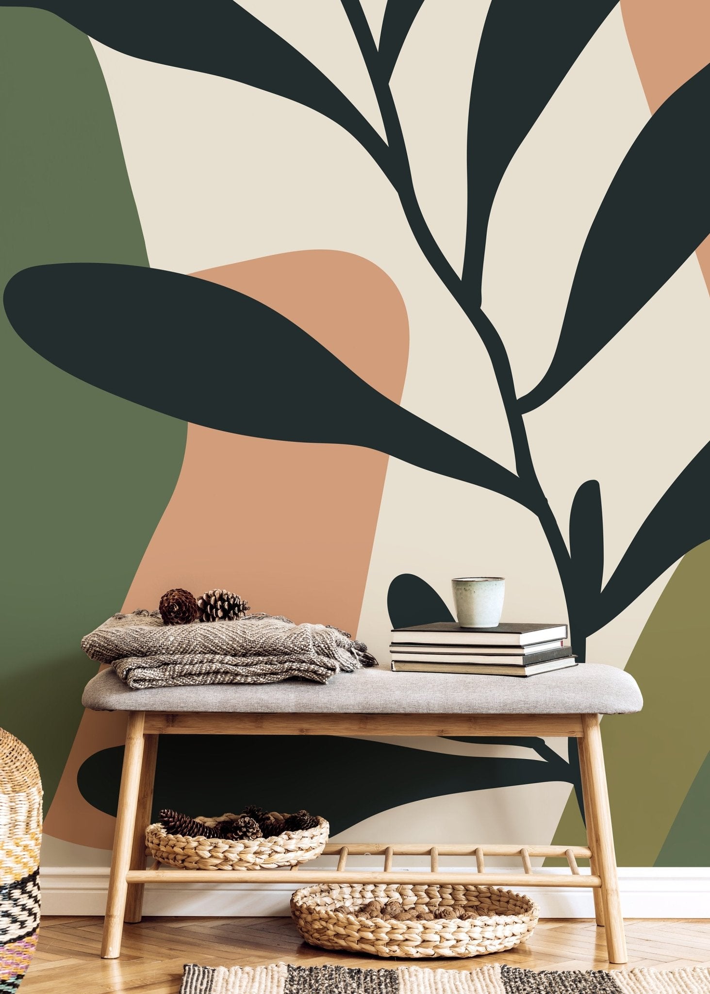 Botanical Elegance Wallpaper - C016 - WallTrend