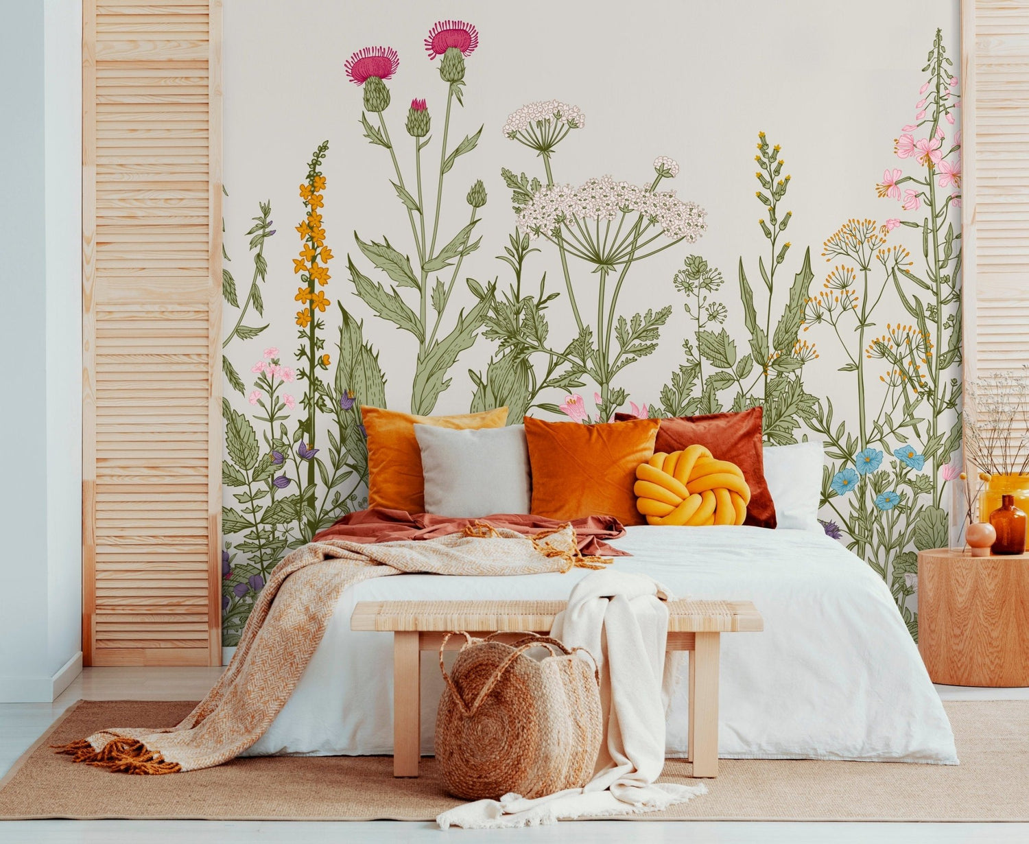 Botanical Elegance Wallpaper - C038 - WallTrend