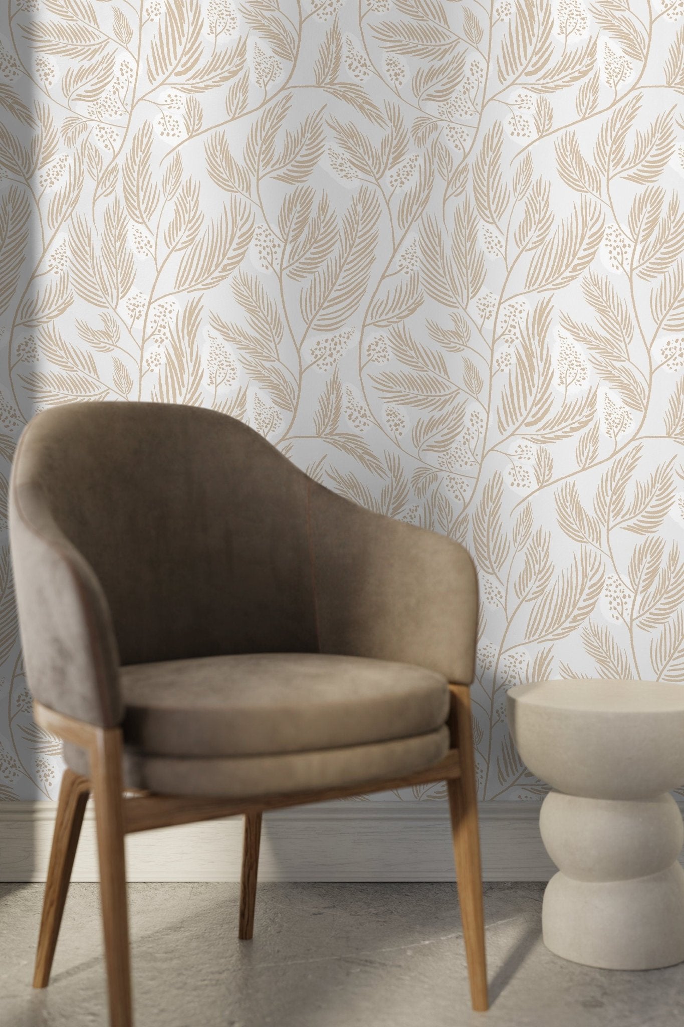 Botanical Elegance Wallpaper - C671 - WallTrend