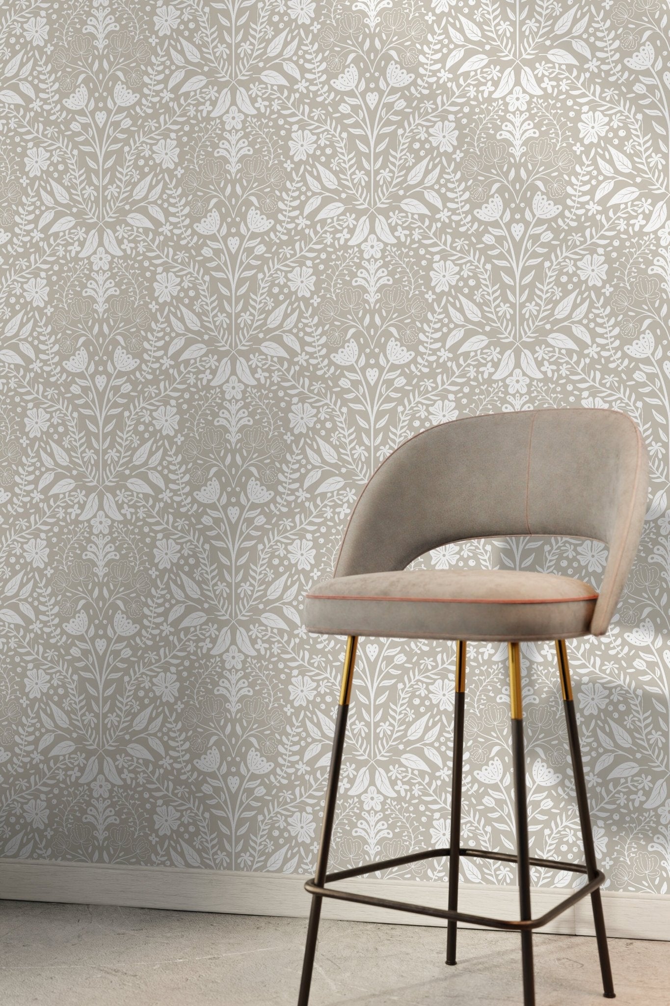 Botanical Elegance Wallpaper - C807 - WallTrend