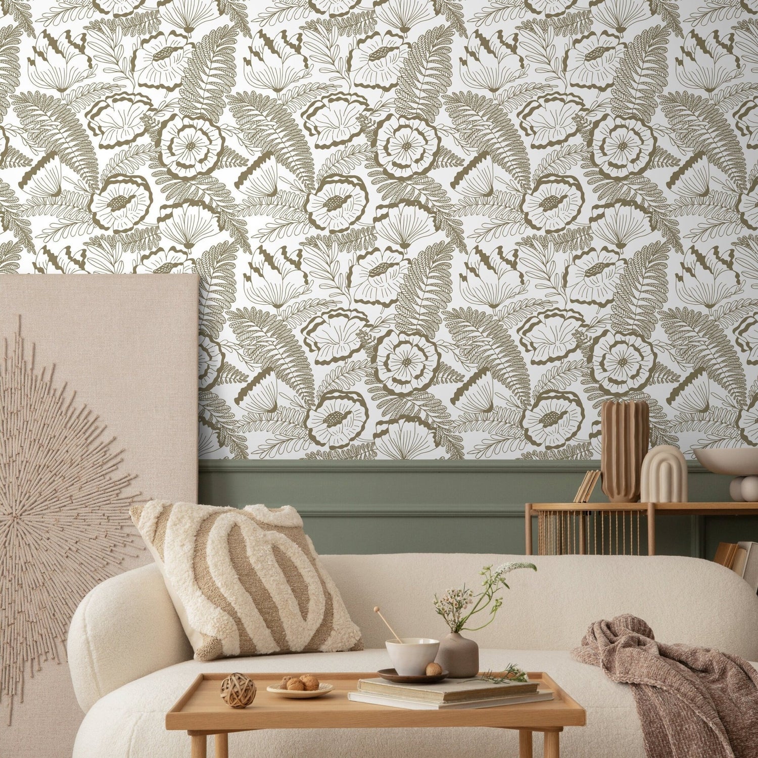 Botanical Elegance Wallpaper - C849 - WallTrend