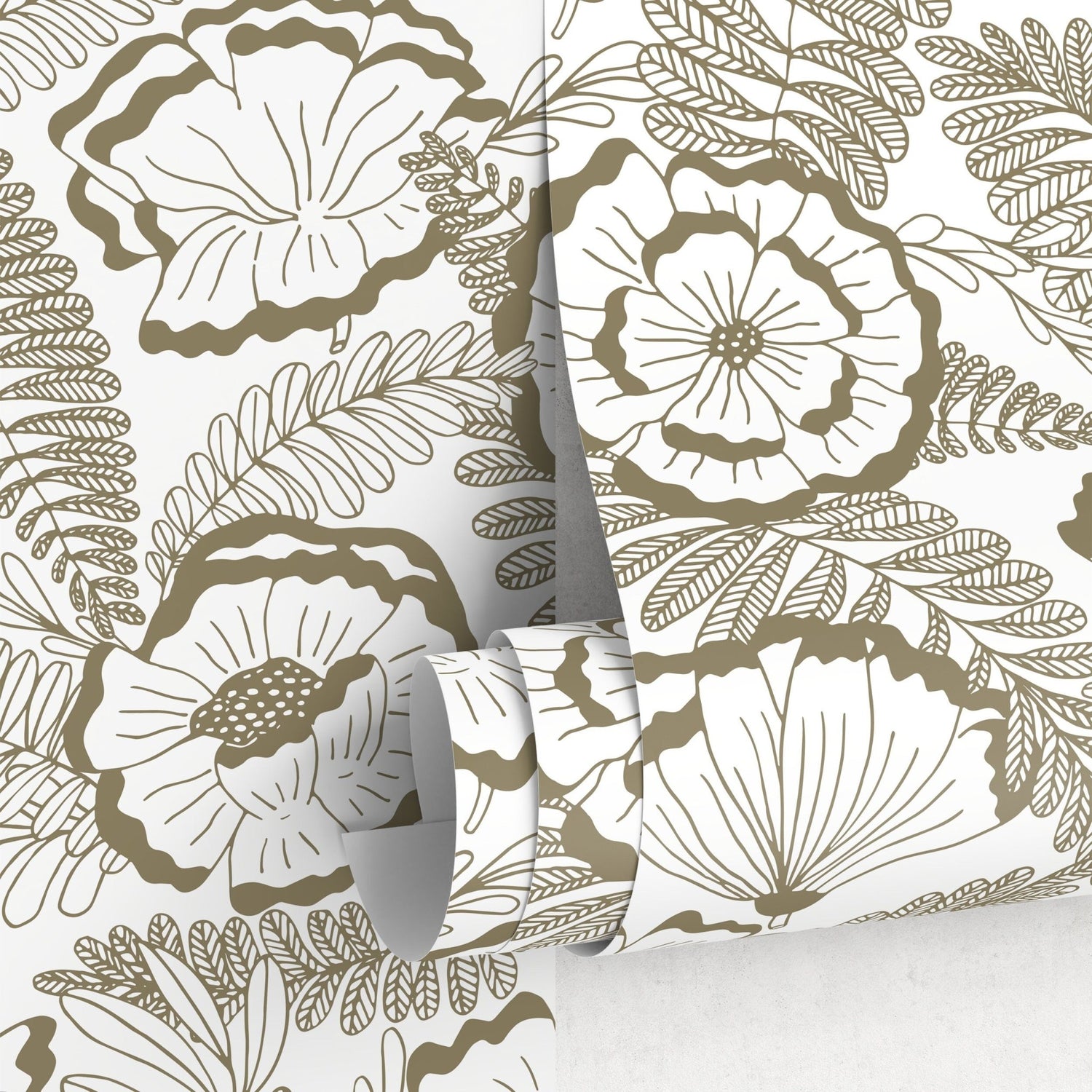 Botanical Elegance Wallpaper - C849 - WallTrend