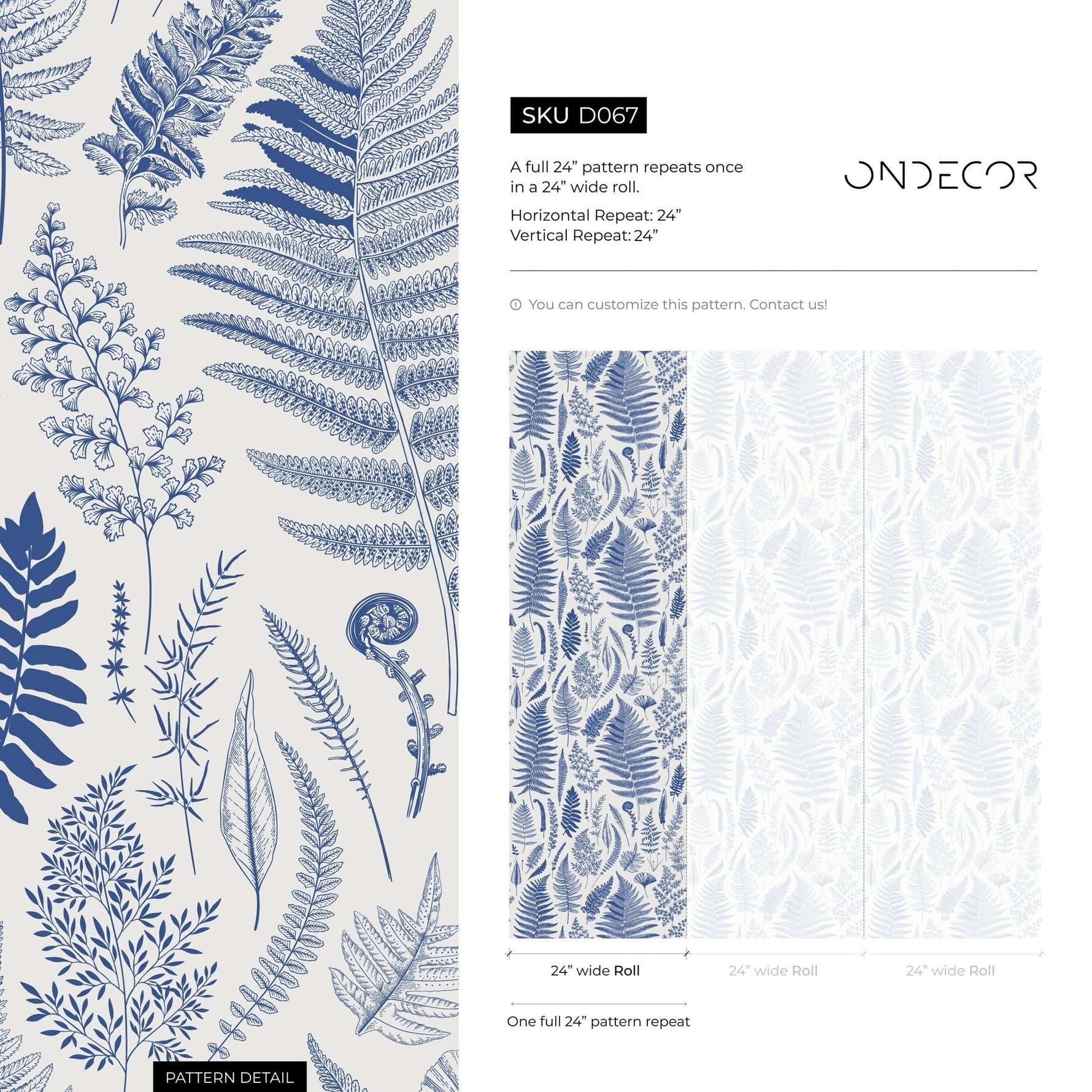 Botanical Elegance Wallpaper - D067 - WallTrend